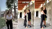 Peruano enseña a bailar cumbia de Armonía 10 a su novia extranjera: “Lista para el Huaralino”
