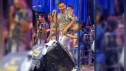 Hijo de Nicol Sinchi causa ternura al cantar con su padre: “Les va a quitar la chamba”