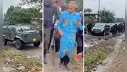 Kylian Mbappé y el impresionante resguardo militar que recibió en su llegada a Camerún