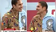 Paolo Guerrero hizo un amague de salir del set tras ser consultado sobre su salida de Racing