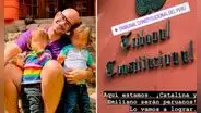 Ricardo Morán fue al TC para registrar a sus hijos como peruanos: "Lo vamos a lograr"