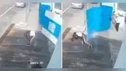 Joven termina en el piso tras golpazo de una puerta en el trasero: “Lo nalguearon”