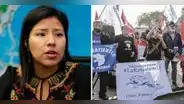 Exparlamentaria Indira Huilca sobre La Resistencia: "Lo que realiza este grupo no es hacer política"