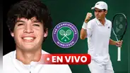 ¡A seguir haciendo historia! Juan Carlos Prado clasificó a semifinales del Wimbledon Junior 2023