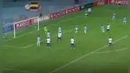 Cevallos le reventó el arco a Solís y Sporting Cristal ya lo pierde 1-0 ante Emelec