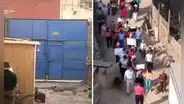 Ate: mecánico coloca portón en plena calle y cobra ‘peaje’ a vecinos para pasar