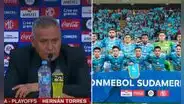 Entrenador de Emelec se 'rindió' ante 5 futbolistas de Sporting Cristal tras el partido