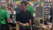 Las virales imágenes de Messi en un supermercado de Miami que causan furor en redes