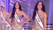 Elegante y glamurosa: Valeria Flórez enamoró en desfile con traje de gala en el Miss Supranational