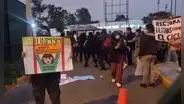 San Marcos: estudiantes intentaron ingresar al estadio en protesta contra conciertos