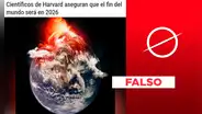 Es falso que científicos de Harvard “revelaron” que el fin del mundo es el 13 de noviembre de 2026