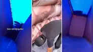¿Qué hay debajo de los juegos inflables? Joven lo revela en un misterioso video