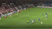 Herrera pone el 1-0 de Universitario luego de que el VAR repitió el penal que había fallado