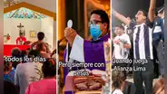 Sacerdote es hincha de Alianza Lima y usuarios reaccionan: “La blanquiazul ya tiene ayuda divina”