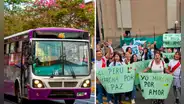 'Marcha por la Paz': servicio 404 del Corredor Morado desviará su ruta por movilización