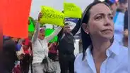 María Corina Machado es agredida por multitud en Petare: "Envían grupos violentos para amedrentar"