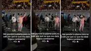 ¡Sin miedo al éxito!: mujer asiste a concierto del Grupo 5 con su pijama de unicornio
