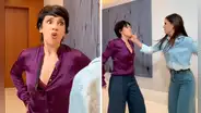 Reina Pachas recrea famosa escena "¡Por mis hijos mato!" con María Pía Copello: "Regresa, por favor"
