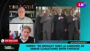 Embajador de Uruguay: "Para gobernar hay que tener mayorías, fabricar consensos y tener proyectos comunes"