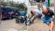 SJL: policías capturan a 4 delincuentes que iban a asaltar camión de Hermes