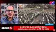 Gómez Fernandini: “Normalmente los ensayos de la Policía se hacen en los cuarteles, no en la calle”