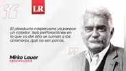 Tubo indefenso, por Mirko Lauer