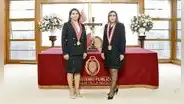 Patricia Benavides y Marita Barreto coincidieron en Estados Unidos en la misma época
