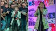 Angie Chávez visita penal de Lurigancho y canta con internos: "Fue un día especial"