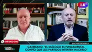 Pedro Cateriano: "Por una cuestión de principios, no nos oponemos a ninguna marcha"
