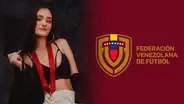 Influencer venezolana rediseña el logo de la FVF y se vuelve viral: "Tomen nota y contrátenla"