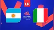Argentina vs. Italia EN VIVO: ¿a qué hora ver los cuartos de final de la Volleyball Nations League?