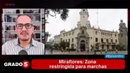 Gómez Fernandini sobre zonas restringidas: "Es inconstitucional porque atenta contra el derecho de protesta"