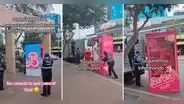 Trabajadores de la Municipalidad de Miraflores y Elmo retiran caja de Barbie: “¿Qué hacía ahí?”