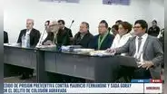 Fiscal presenta 20 tomos de pruebas para prisión preventiva de Sada Goray y Mauricio Fernandini