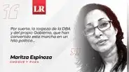 Marcho por mi voto, por Maritza Espinoza