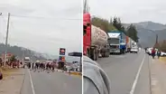 Ciudadanos de Apurímac, región natal de Dina Boluarte, protestan y bloquean carreteras