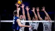 ¡Una paliza! Argentina cayó por 3-0 ante Italia y se despidió del Volleyball Nations League