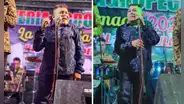 Dilbert Aguilar ofrece concierto en Cajamarca enfermo y con tanque de oxígeno