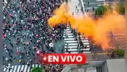 'Marcha en Lima' EN VIVO: manifestantes se encuentran en los exteriores del Congreso