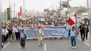 Marcha Nacional: El norte pide renuncia de Dina Boluarte