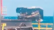 Piura: así fue el desplome de la plataforma petrolera OO del lote Z-2B en Talara