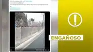 Video no expone movilización de manifestantes de Lima Norte en la reciente 'Marcha Nacional'
