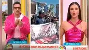 Maju Mantilla defiende la ‘Marcha Nacional’ y corrige a Santi Lesmes: "Se consiguen cosas protestando"