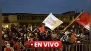 'Marcha en Lima' EN VIVO: movilizaciones de regiones y ciudadanos de la capital siguen concentrándose