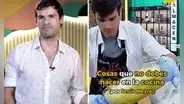 Jesus Neyra cocinó 4 veces el arroz y ninguno le salió bien en "El gran chef: famosos"