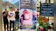 Russkaya vuelve a la tumba de Mayumi y Roosevelt, quienes fallecieron trágicamente en Cusco: "Un saludo al cielo"
