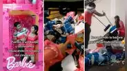 Jóvenes van a ver 'Barbie', pierden su llave y la encuentran en la basura: "La mejor experiencia"