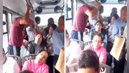 Hombre no puede bajar de un bus por pasajero dormido: “Iba a Caquetá y termina en Naranjal”
