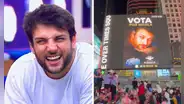 ¡En el corazón de Nueva York! Nicola Porcella sorprende al aparecer en el Times Square