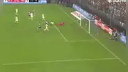 ¡Palo! Pablo Sabbag remató de zurda tras gran jugada colectiva y casi marca el primer gol de Alianza
